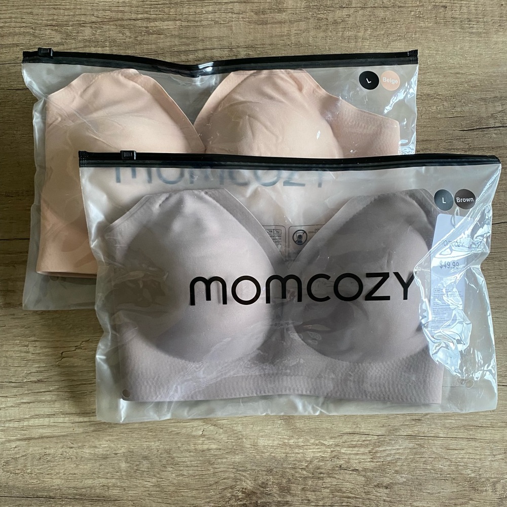 NEW WITH TAGS seamless wireless nursing bras